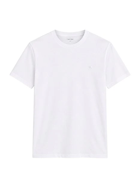 T-SHIRT MANICHE CORTE GIROCOLLO SLIM UOMO BIANCO