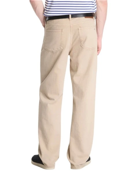 JEANS REGULAR CINQUE TASCHE UOMO BEIGE