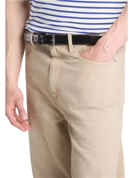 JEANS REGULAR CINQUE TASCHE UOMO BEIGE