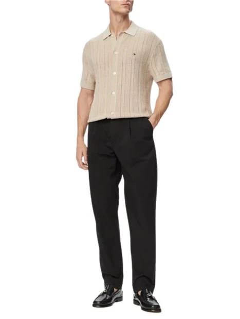 PANTALONI CHINO HARLEM TAGLIO REGULAR UOMO NERO