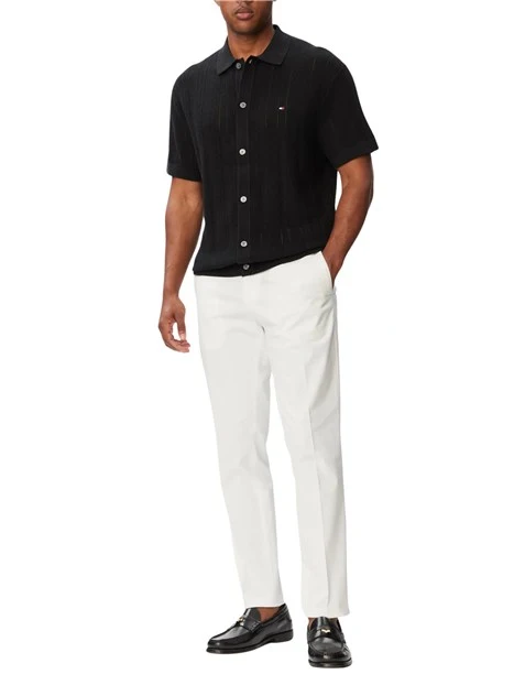 CAMICIA MANICA CORTA REGULAR FIT UOMO NERO