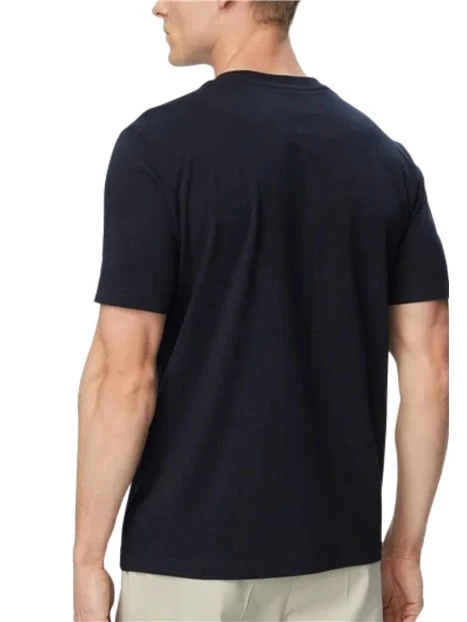 T-SHIRT MANICHE CORTE GIROCOLLO UOMO BLU