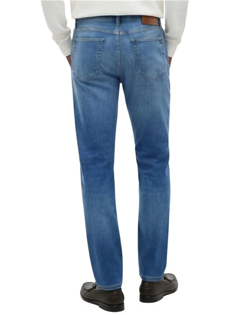 JEANS SKINNY E SLIM DENIM 5 TASCHE UOMO BLU
