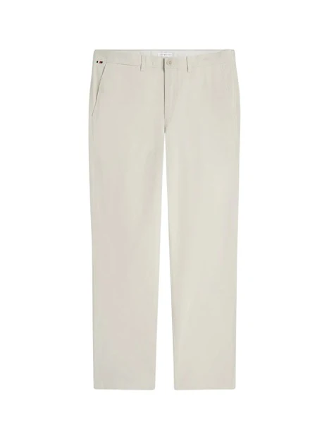 PANTALONI CHINO GAMBA DRITTA UOMO BIANCO
