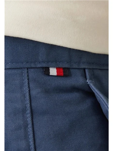 PANTALONI CHINO GAMBA DRITTA UOMO BLU