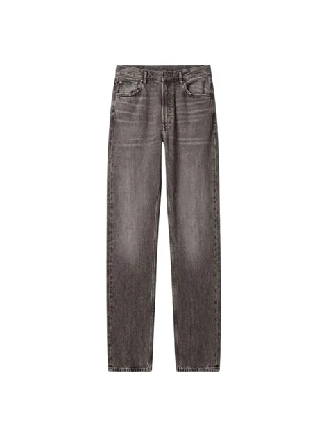JEANS REGULAR AFFUSOLATI UOMO GRIGIO