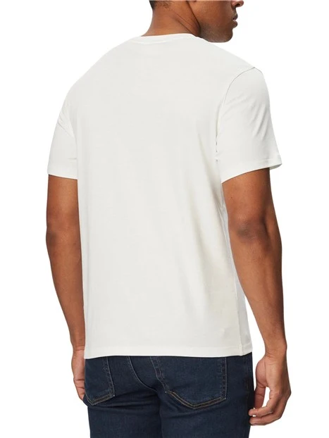 T-SHIRT MANICA CORTA GIROCOLLO SLIM UOMO BIANCO