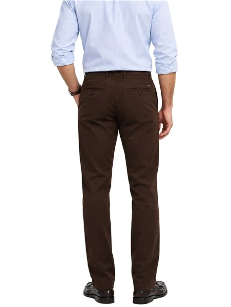 PANTALONI CHINO MW0MW40262 SLIM FIT UOMO MARRONE