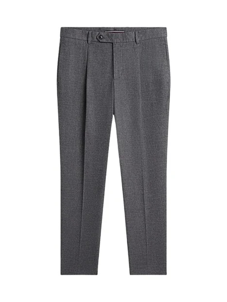 PANTALONE ELEGANTE CON PINCES UOMO GRIGIO