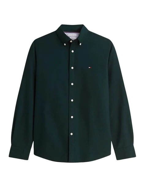 CAMICIA CASUAL OXFORD VERDE