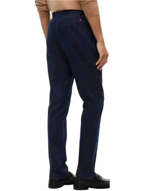 PANTALONI CHINO DRITTI UOMO BLU