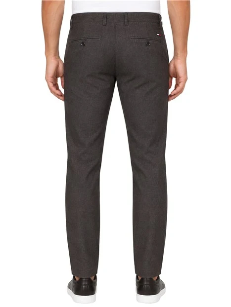 PANTALONI CHINO DRITTI UOMO MARRONE