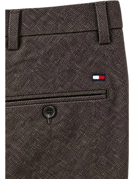 PANTALONI CHINO DRITTI UOMO MARRONE