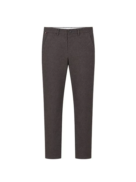 PANTALONI CHINO DRITTI UOMO MARRONE