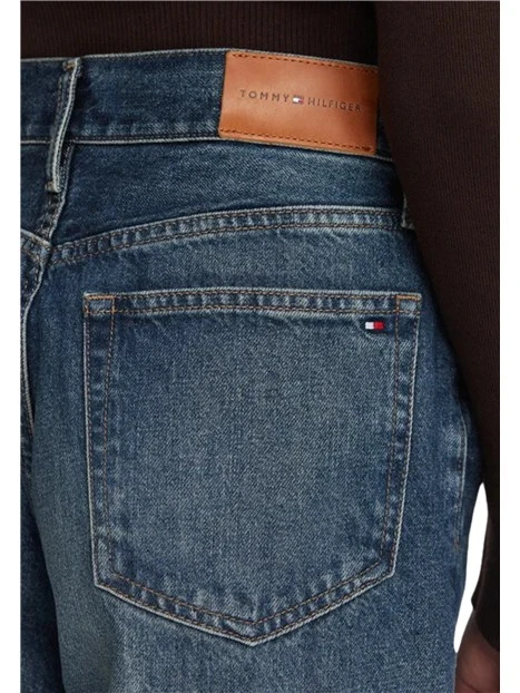 JEANS PALAZZO A GAMBA AMPIA DONNA BLU