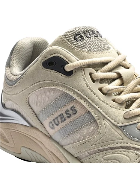 SNEAKERS PLATFORM FMJSQUELE12 RUNNER UOMO GRIGIO