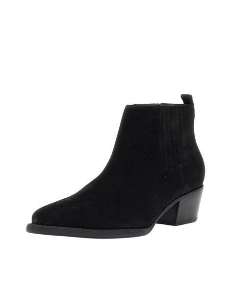STIVALETTI TACCO BASSO FLTWYISUE10 WESTERN DONNA NERO