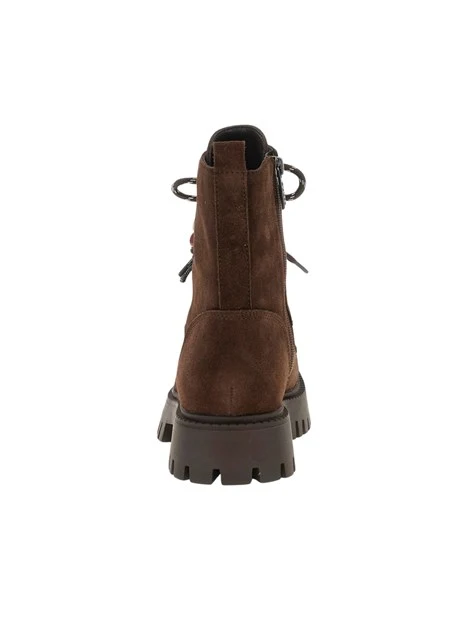 ANFIBI FLFFIZSUE10 LACCI CON PERLINE DONNA MARRONE