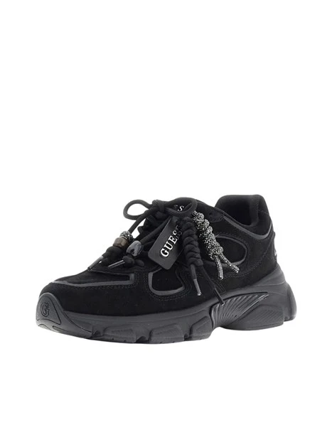 SNEAKERS PLATFORM FLFIRRSUE12 LACCI STRASS DONNA NERO