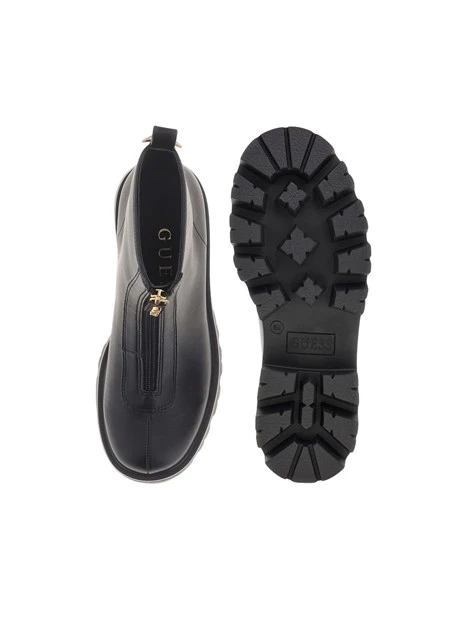 STIVALETTI TACCO BASSOI FLFRR2ELE10 ZIP FRONTALE DONNA NERO