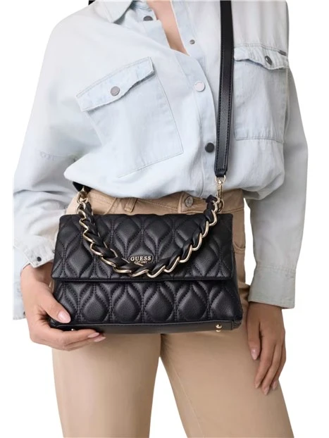 BORSA A SPALLA HWQG9733200 DONNA NERO