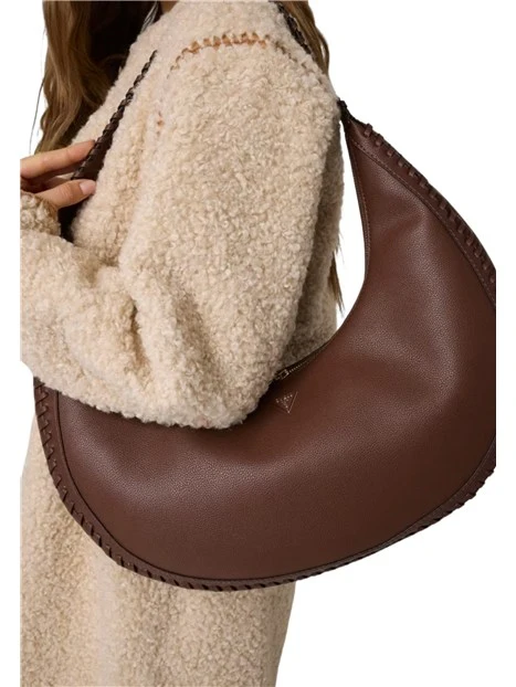 BORSA A SPALLA HWBG9750020 HOBO DONNA MARRONE