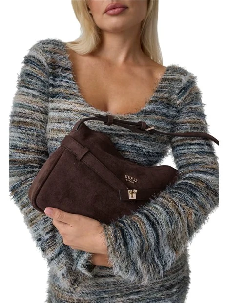 BORSA A SPALLA HWSG9754180 DONNA MARRONE