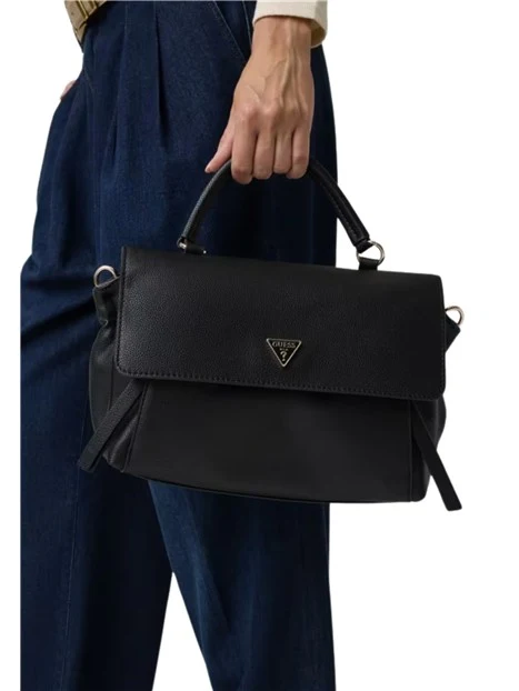 BORSA A MANO HWBG9745200 CON TRACOLLA DONNA NERO