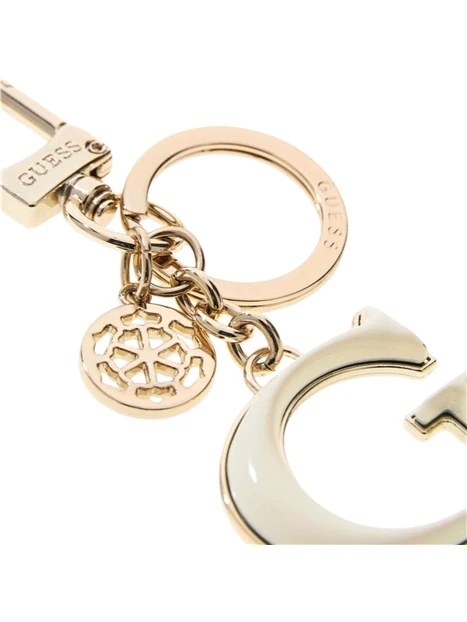 PORTACHIAVI CON LETTERA G DONNA BIANCO