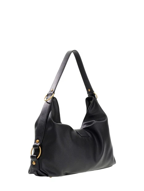 BORSA A SPALLA HWBB9308020 GRANDE DONNA NERO