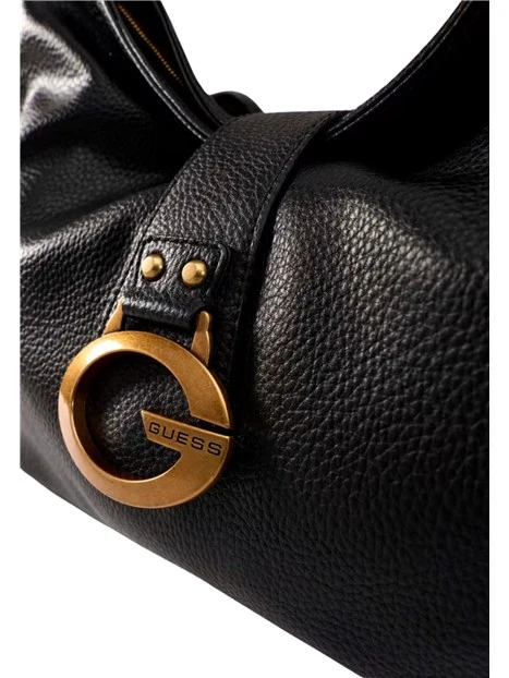 BORSA A SPALLA HWBB9308020 GRANDE DONNA NERO