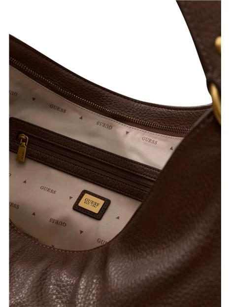 BORSA A SPALLA HWBB9308020 DONNA MARRONE