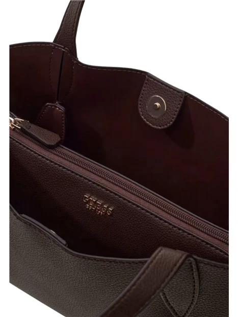 BORSA A SPALLA HWBG9735060 2 IN 1 DONNA MARRONE