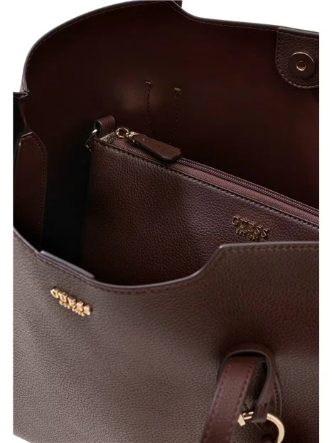 BORSA SHOPPING HWBG9735230 2 IN 1 DONNA MARRONE