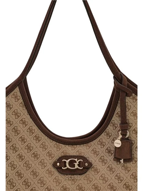 BORSA SHOPPING HWJG2313230 DONNA MARRONE