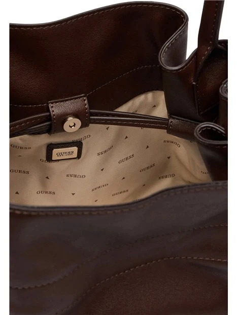 BORSA A SPALLA HWNG2249230 DONNA MARRONE