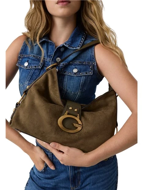BORSA A SPALLA HWSG9308180 CAMDEN DONNA VERDE