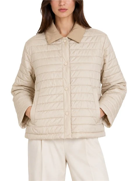 PIUMINO REVERSIBILE IMBOTTITO DONNA MARRONE