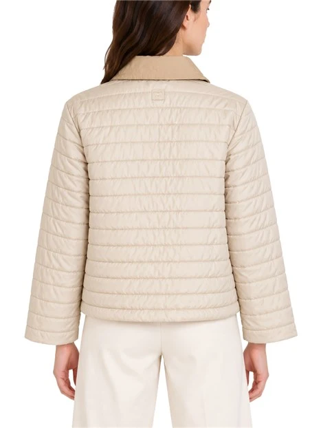 PIUMINO REVERSIBILE IMBOTTITO DONNA MARRONE