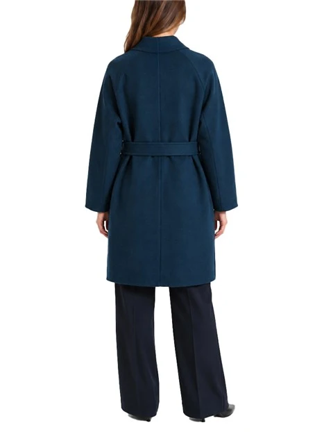CAPPOTTO CORTO DOPPIOPETTO DONNA BLU SCURO