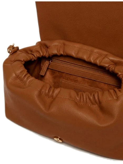 BORSA A SPALLA DONNA GRANDE IN TESSUTO SPALMATO