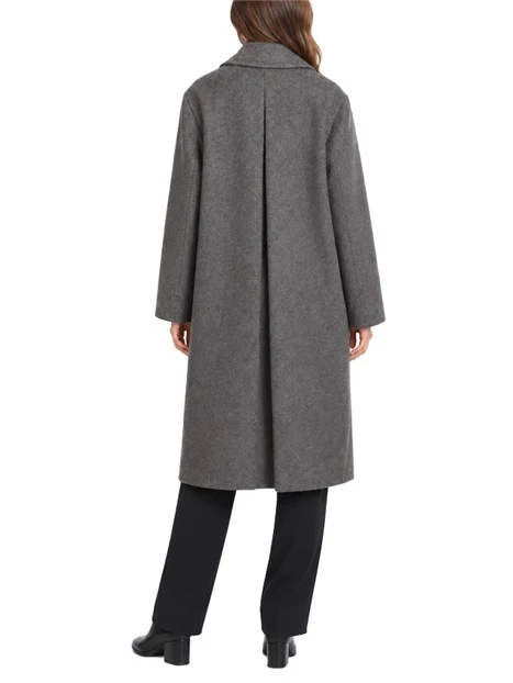CAPPOTTO LUNGO DOPPIOPETTO  DONNA MARRONE