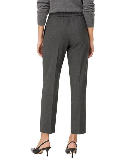 PANTALONI CHINO SEMIADERENTI IN TESSUTO STRETCH DONNA GRIGIO