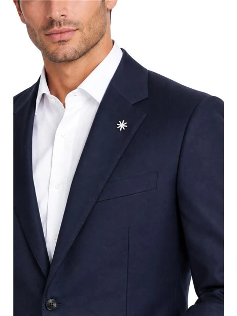 COMPLETO CON GIACCA MONOPETTO E PANTALONI REGULAR UOMO BLU