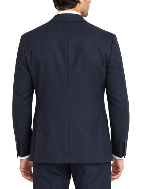GIACCA SARTORIALE CON TASCHE APPLICATE UOMO BLU