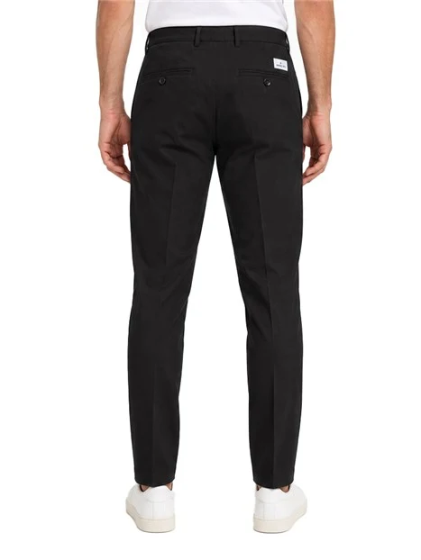 PANTALONI CHINO SLIM UOMO NERO