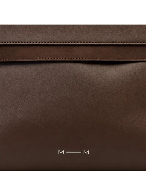BORSA A SPALLA CHIUSURA PATTA MAGNETICA DONNA MARRONE