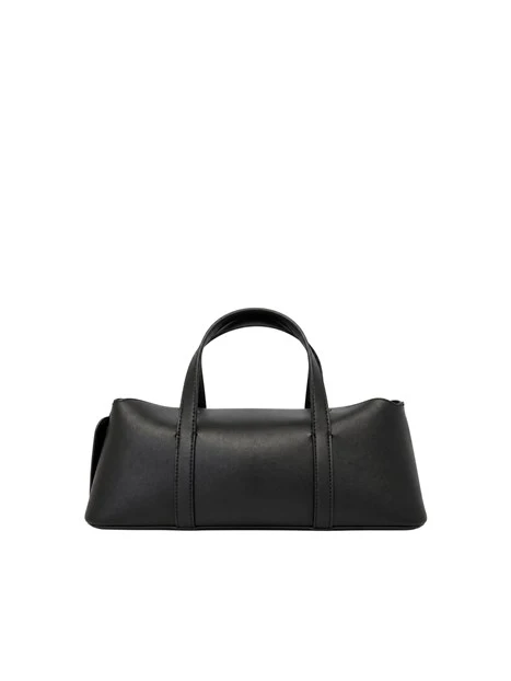 BORSA A MANO BAULETTO IN ECOPELLE DONNA NERO
