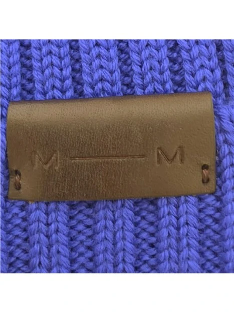 CAPPELLO BEANIE IN LANA DONNA BLU
