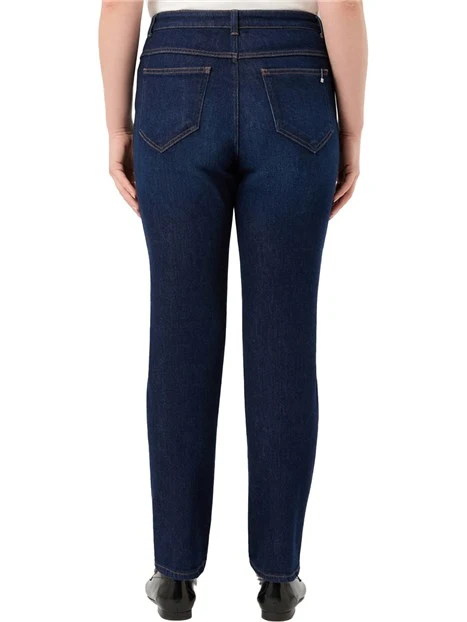 JEANS SLIM FIT IN DENIM STRETCH DONNA BLU
